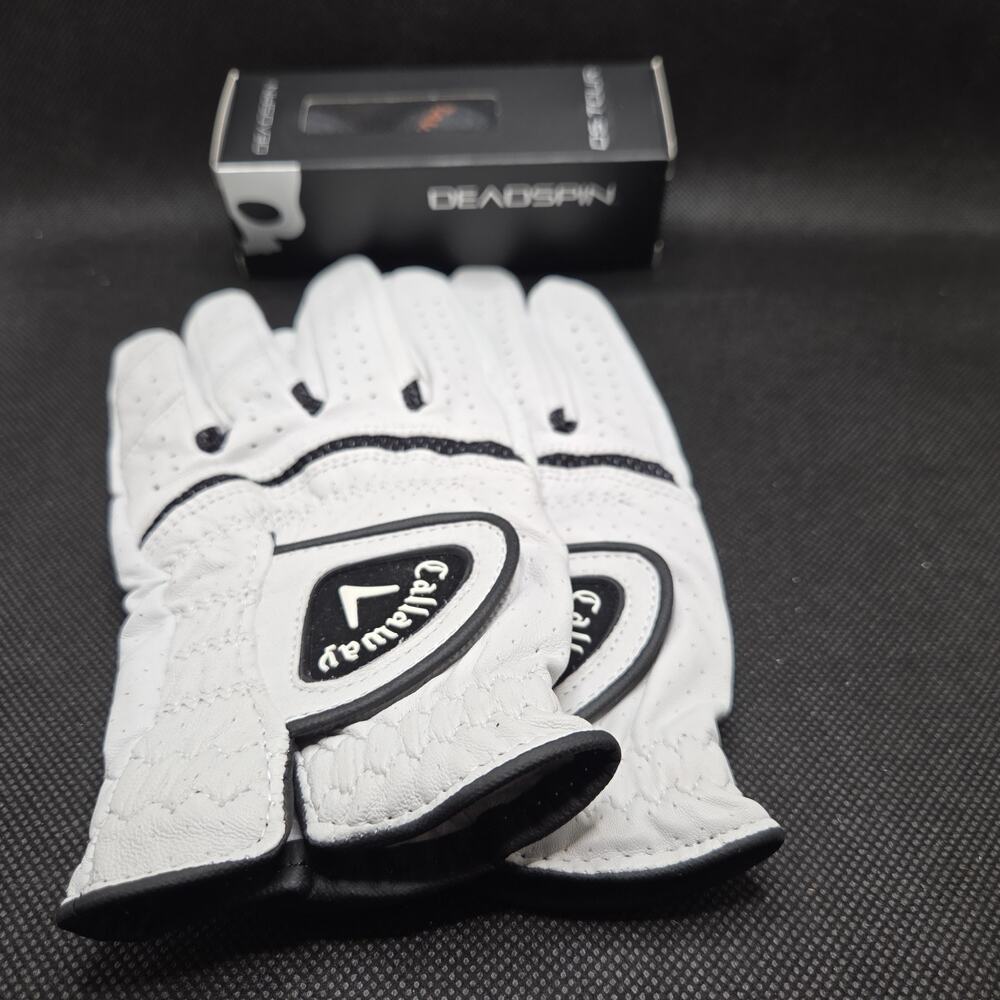 Callaway Golf Gloves Cadet Small CS Lot of 2 Plus Deadspin 3-Ball Sleeve Pack